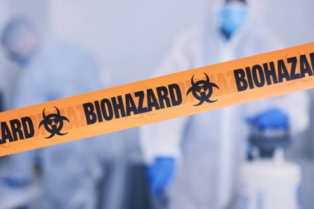 Professional Biohazard Cleanup technician working in Milan, TN